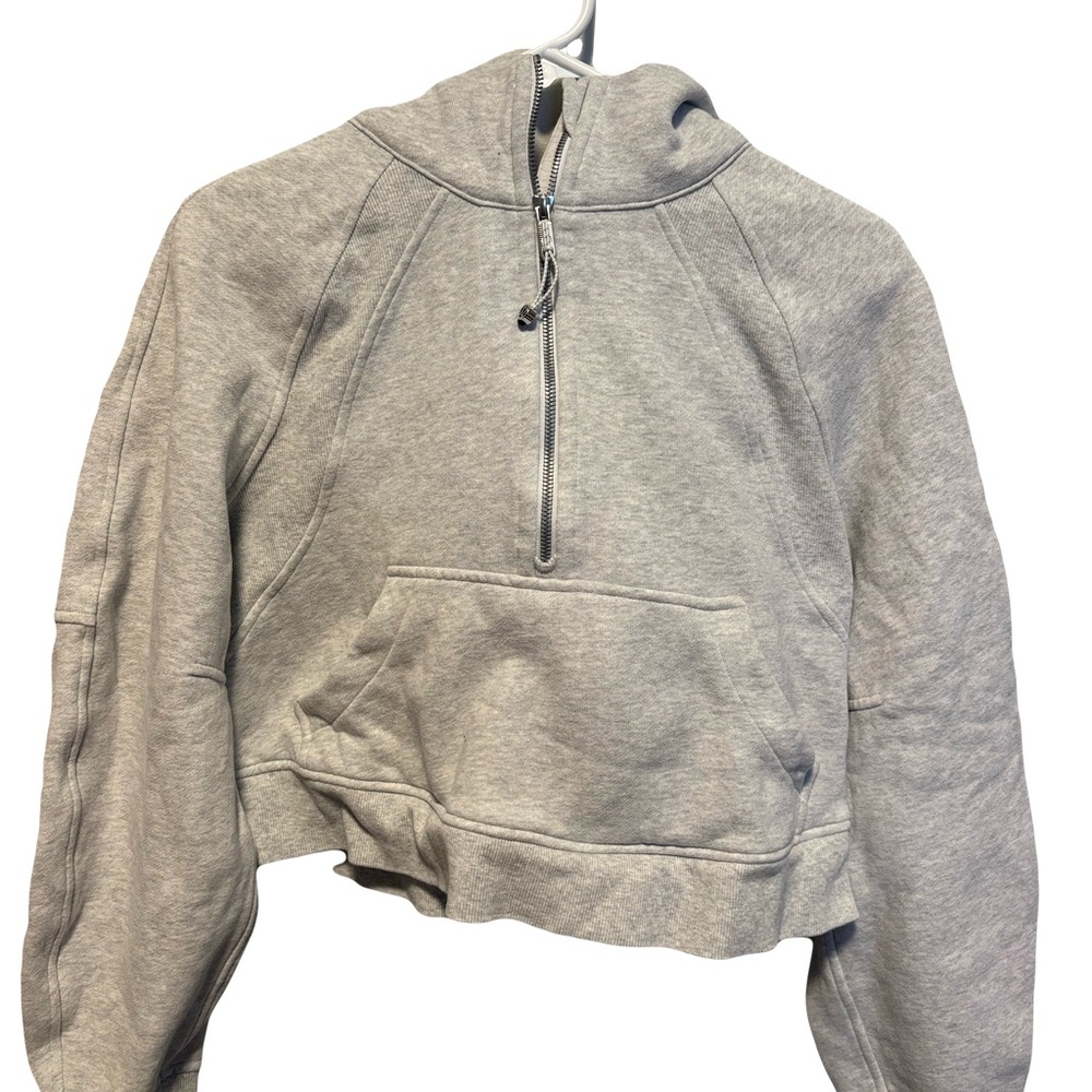 Oversized Half Zip Scuba